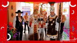 Mehr über den Artikel erfahren Jeck för de jode Zweck: Dreigestirn sammelt für Krankenstation Caya und engagiert sich gegen die Spaltung der Gesellschaft.